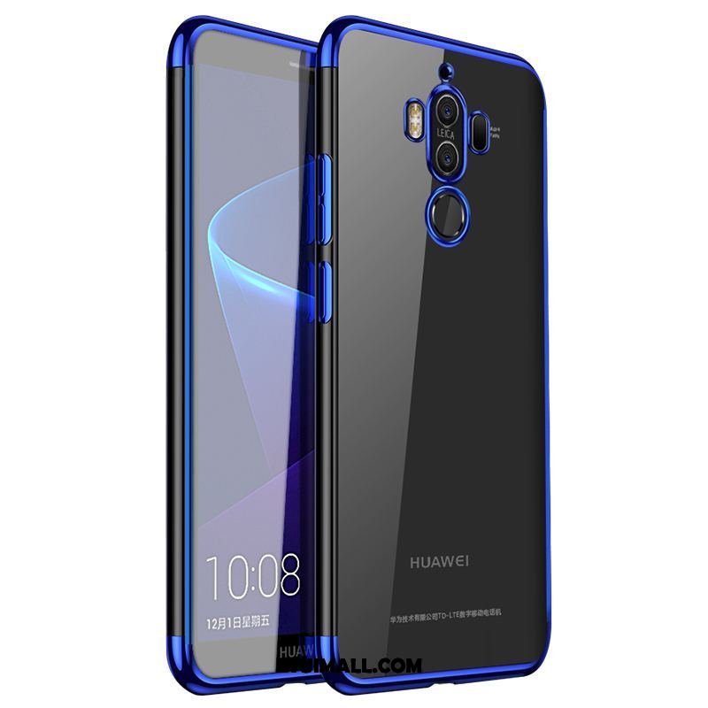 Etui Huawei Mate 9 Proste Miękki Anti-fall Przezroczysty Niebieski Obudowa Oferta