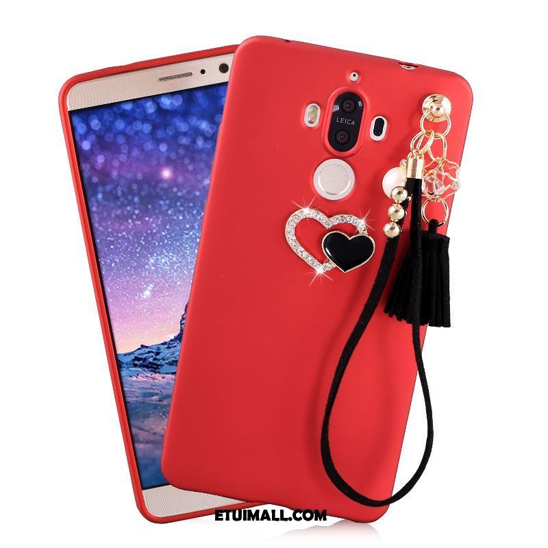 Etui Huawei Mate 9 Telefon Komórkowy Ochraniacz Miękki Czerwony Obrzeża Pokrowce Tanie