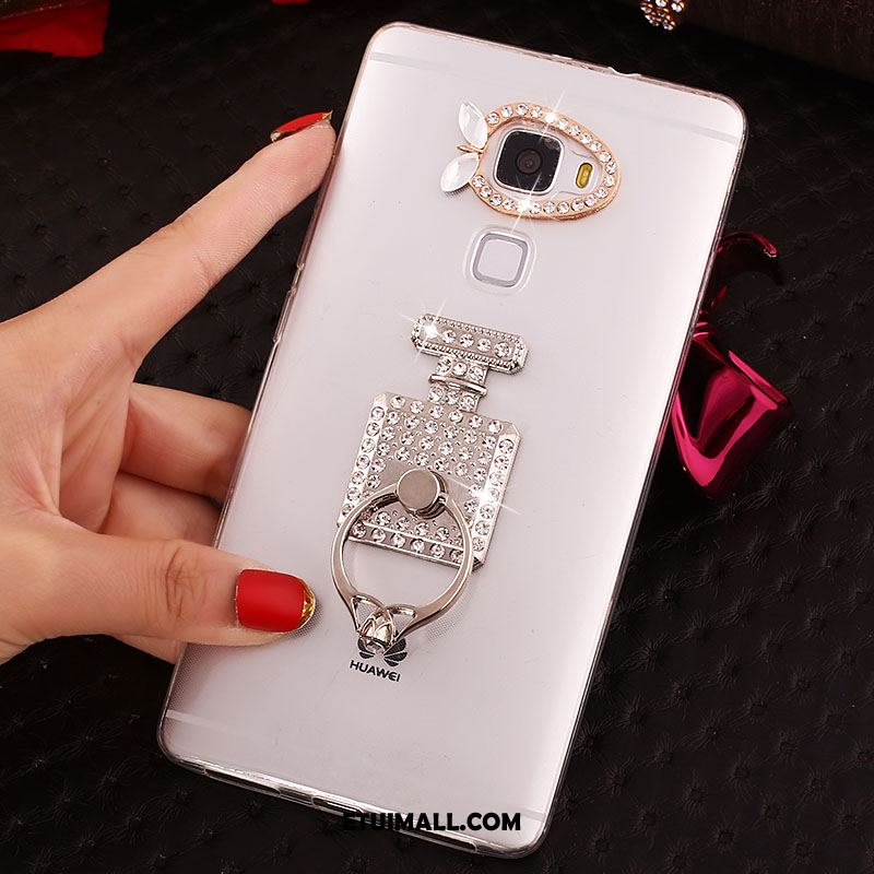 Etui Huawei Mate S Przezroczysty Telefon Komórkowy Ring Rhinestone Pokrowce Kup