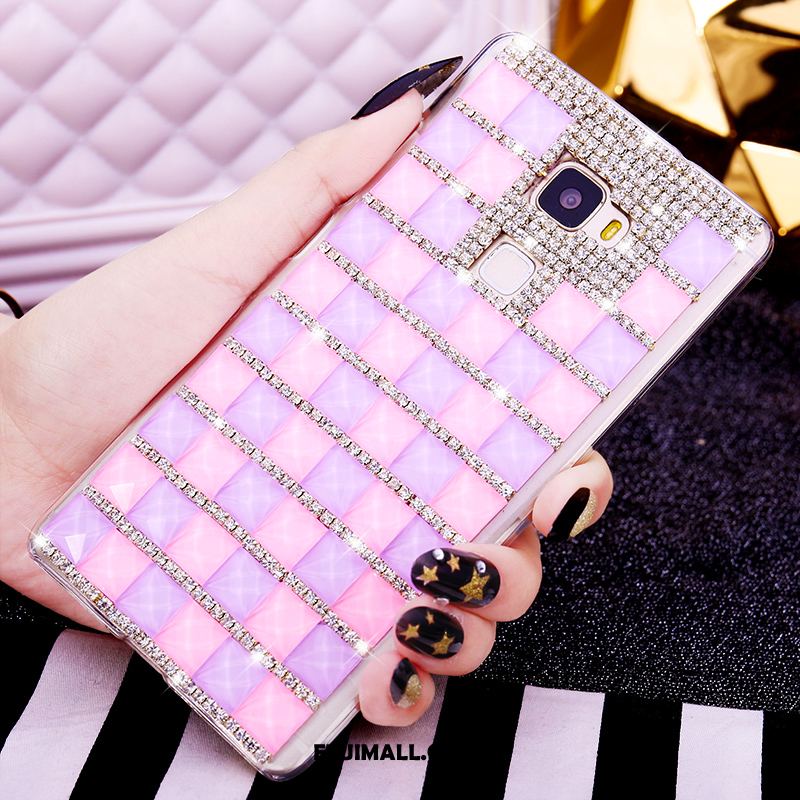 Etui Huawei Mate S Purpurowy Fioletowy Telefon Komórkowy Nowy Rhinestone Futerał Sklep