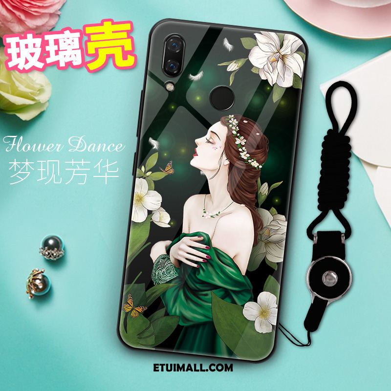 Etui Huawei Nova 3 Modna Marka Wiszące Ozdoby Osobowość Zielony Nubuku Futerał Sprzedam