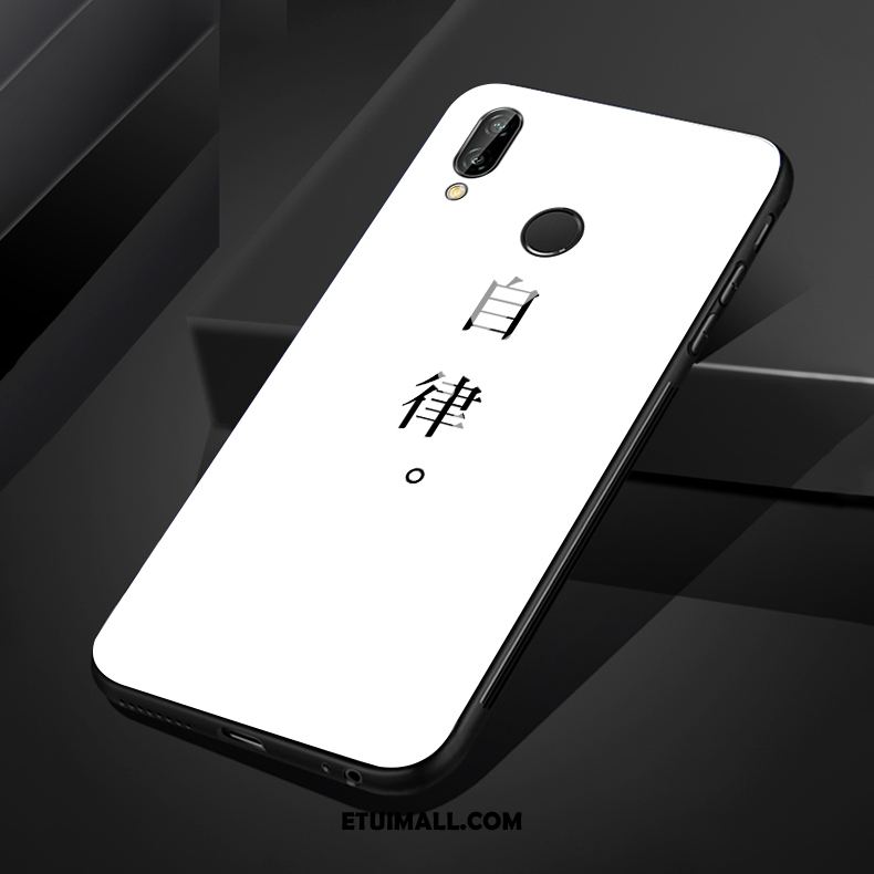 Etui Huawei Nova 3 Proste Biały Kreatywne Szkło Telefon Komórkowy Obudowa Sklep