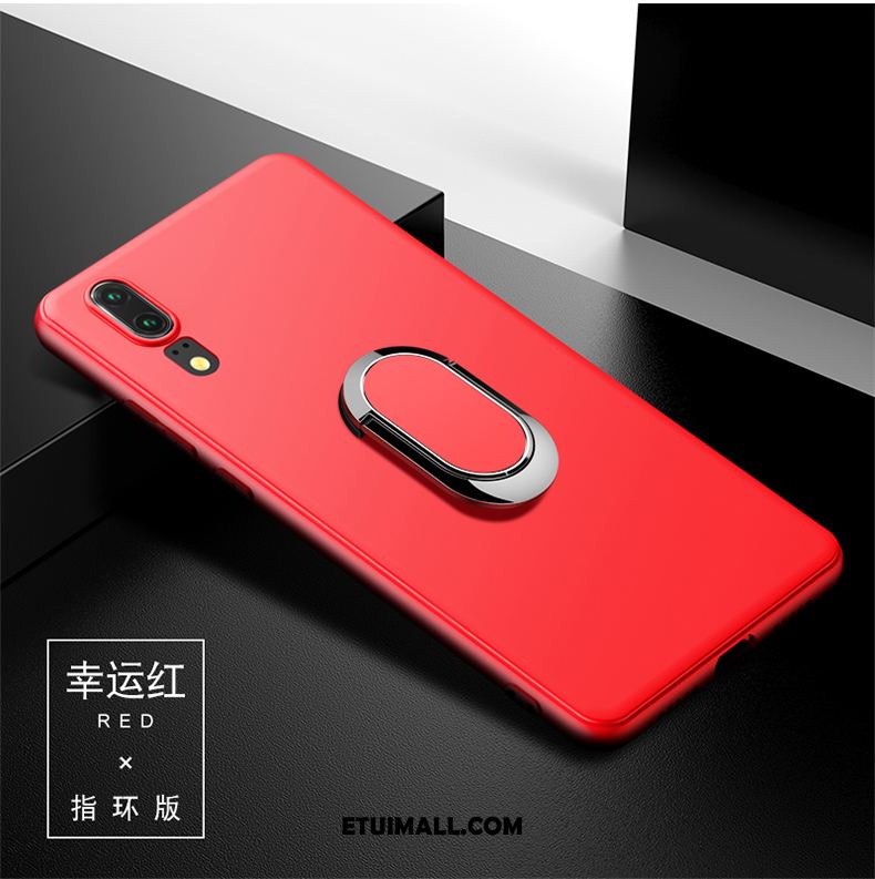 Etui Huawei Nova 3e Telefon Komórkowy Anti-fall Czerwony Młodzież Silikonowe Futerał Kup