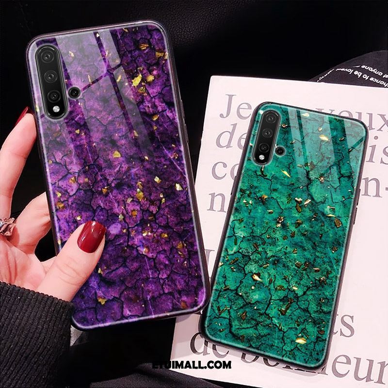 Etui Huawei Nova 5t Modna Marka Telefon Komórkowy Ochraniacz Dostosowane Purpurowy Obudowa Sklep