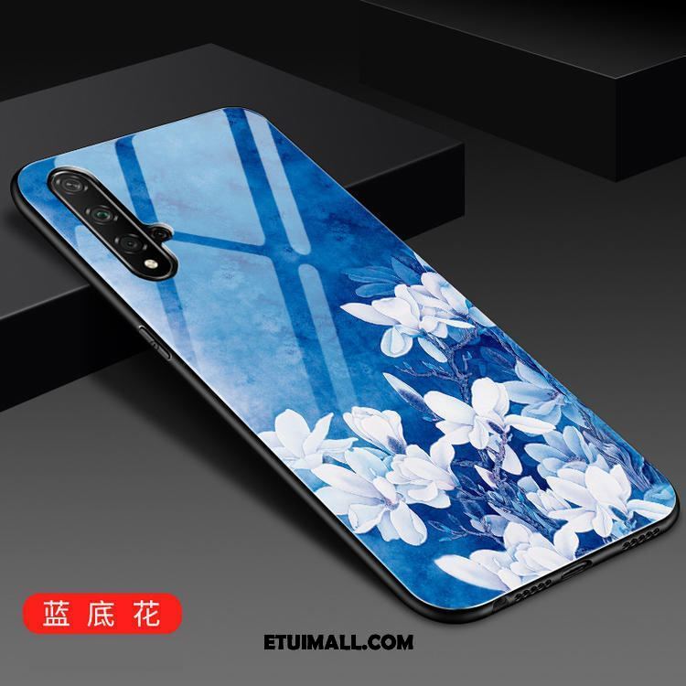 Etui Huawei Nova 5t Telefon Komórkowy Tendencja Świeży Szkło Niebieski Pokrowce Sprzedam