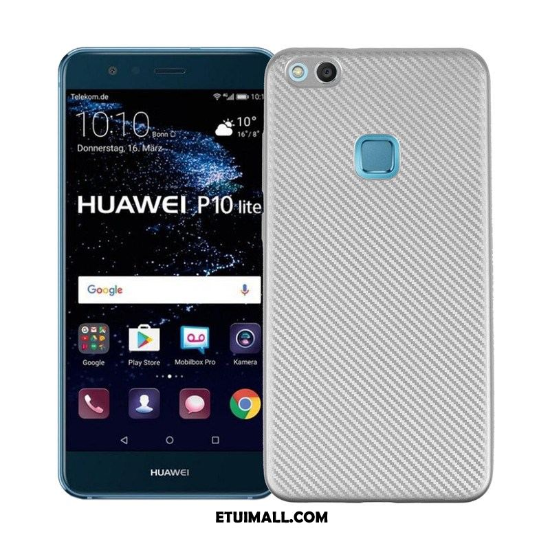 Etui Huawei P10 Lite Młodzież Srebro Miękki Cienkie Silikonowe Futerał Sklep