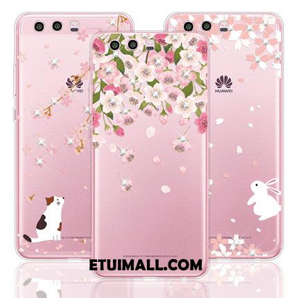 Etui Huawei P10 Przezroczysty Miękki Telefon Komórkowy Rhinestone Ochraniacz Futerał Kupię