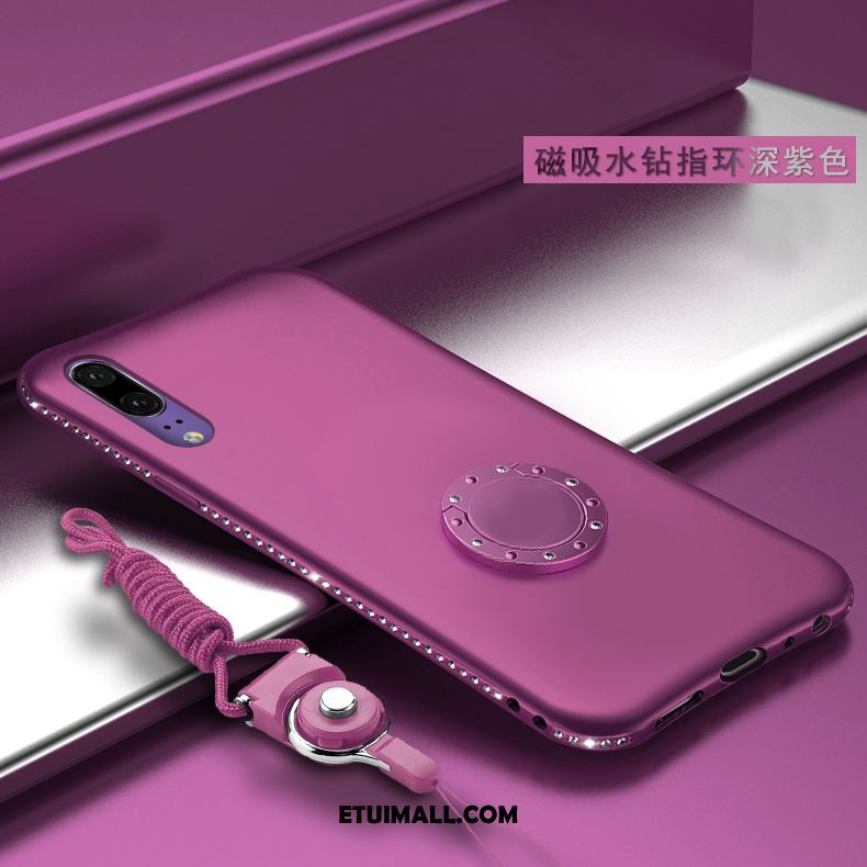 Etui Huawei P20 Osobowość Wspornik Proszek Telefon Komórkowy Rhinestone Futerał Kup