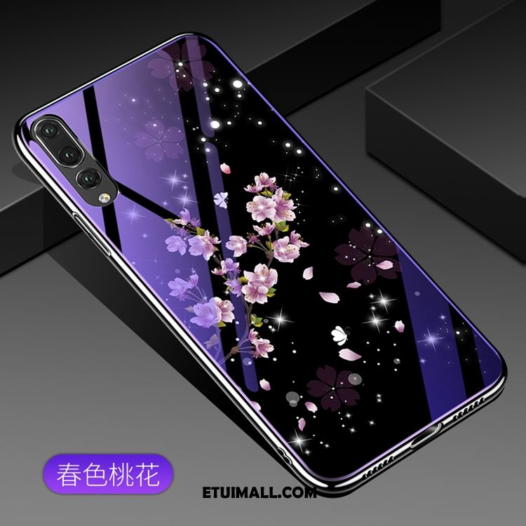 Etui Huawei P20 Pro All Inclusive Purpurowy Anti-fall Telefon Komórkowy Szkło Pokrowce Tanie