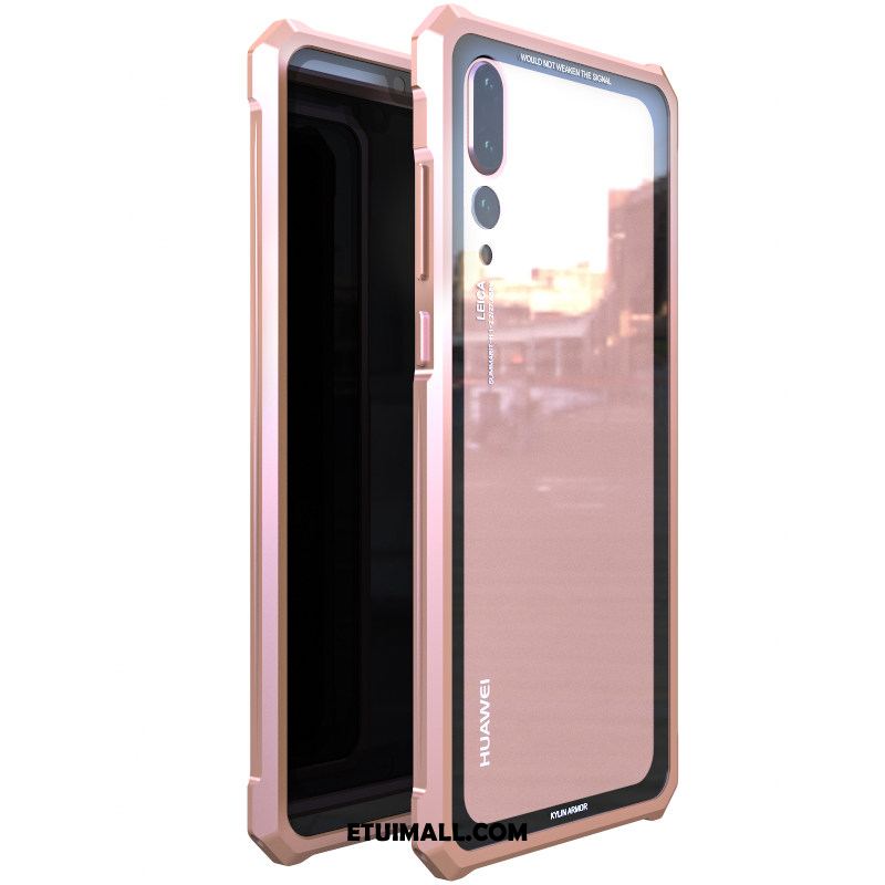 Etui Huawei P20 Pro Osobowość Metal Różowe Kreatywne Tylna Pokrywa Pokrowce Sprzedam