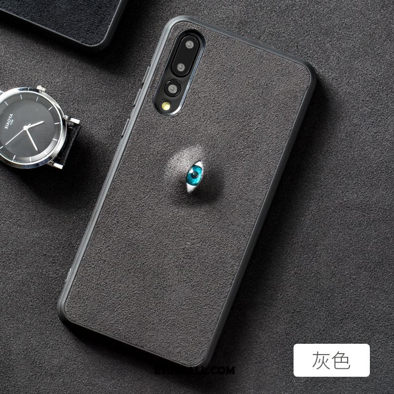 Etui Huawei P20 Pro Osobowość Skórzany Futerał Ochraniacz Telefon Komórkowy Szary Futerał Sprzedam