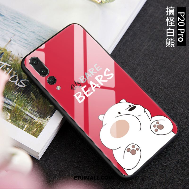 Etui Huawei P20 Pro Szkło Czerwony Silikonowe Zakochani Tendencja Obudowa Sklep