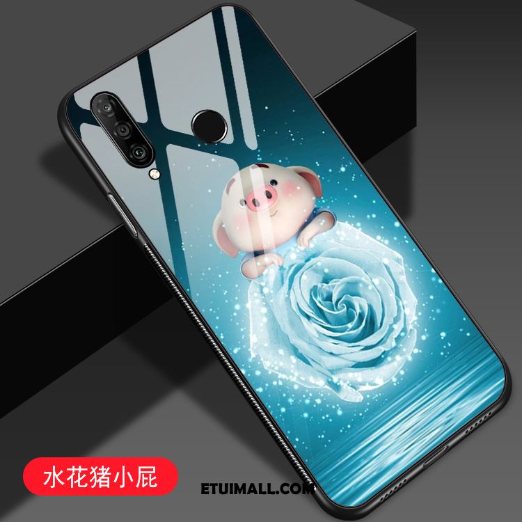 Etui Huawei P30 Lite All Inclusive Moda Szkło Niebieski Kreskówka Obudowa Online