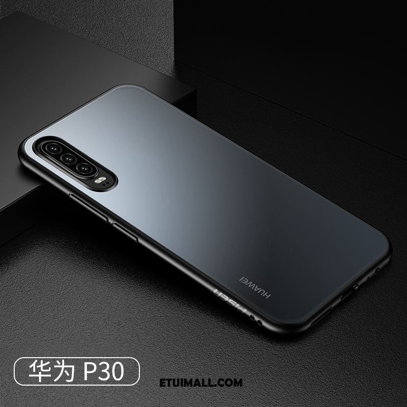 Etui Huawei P30 Moda Czarny Telefon Komórkowy All Inclusive Nubuku Futerał Kup