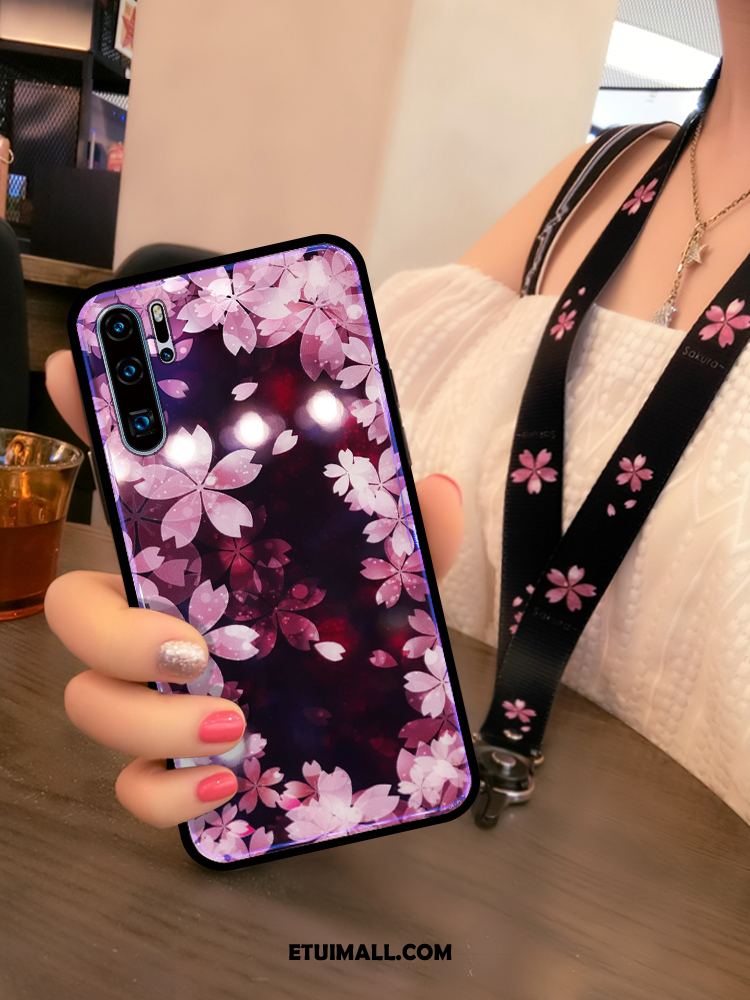 Etui Huawei P30 Pro Silikonowe Purpurowy Kreatywne Wiszące Ozdoby Moda Pokrowce Sprzedam