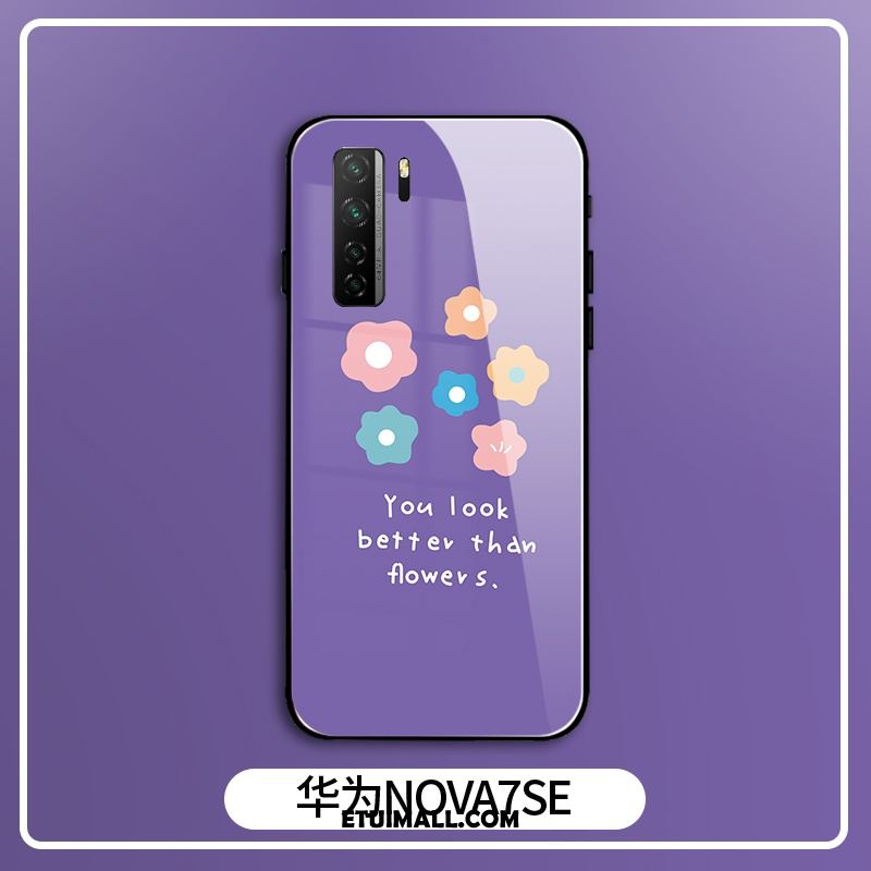 Etui Huawei P40 Lite 5g Jasny Purpurowy Anti-fall Moda Kreatywne Futerał Sklep