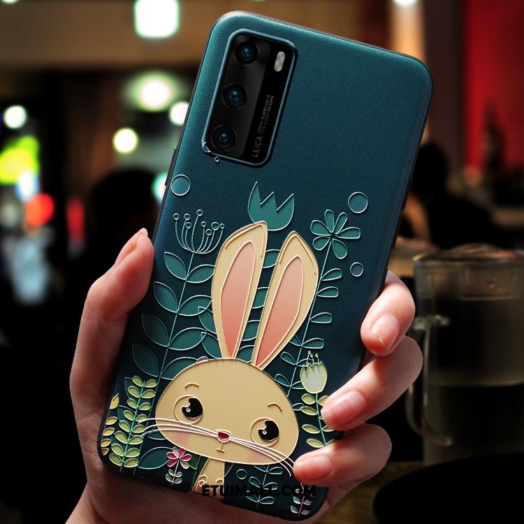 Etui Huawei P40 Piękny Kreatywne Silikonowe Osobowość Cienkie Futerał Dyskont