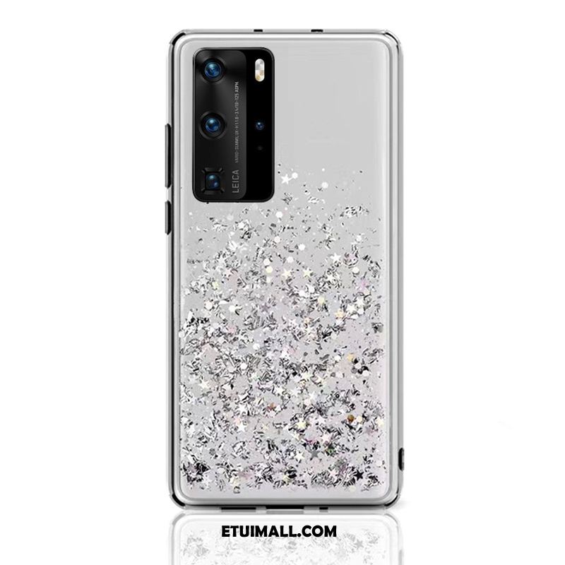 Etui Huawei P40 Pro All Inclusive Telefon Komórkowy Przezroczysty Quicksand Anti-fall Obudowa Oferta