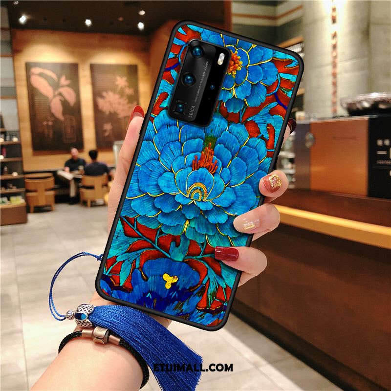 Etui Huawei P40 Pro Nubuku Etniczny Ochraniacz All Inclusive Wiatr Obudowa Sklep