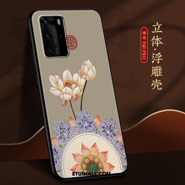 Etui Huawei P40 Pro Osobowość Jasny Telefon Komórkowy Silikonowe Cienkie Futerał Tanie