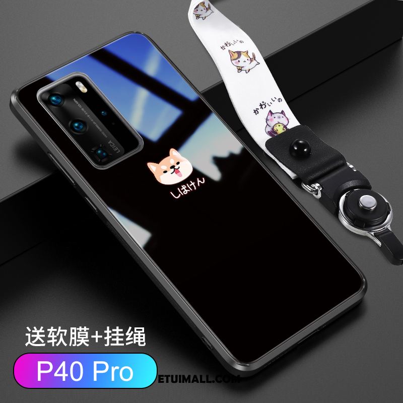 Etui Huawei P40 Pro Tendencja Czarny Anti-fall Kreskówka Kreatywne Futerał Sprzedam