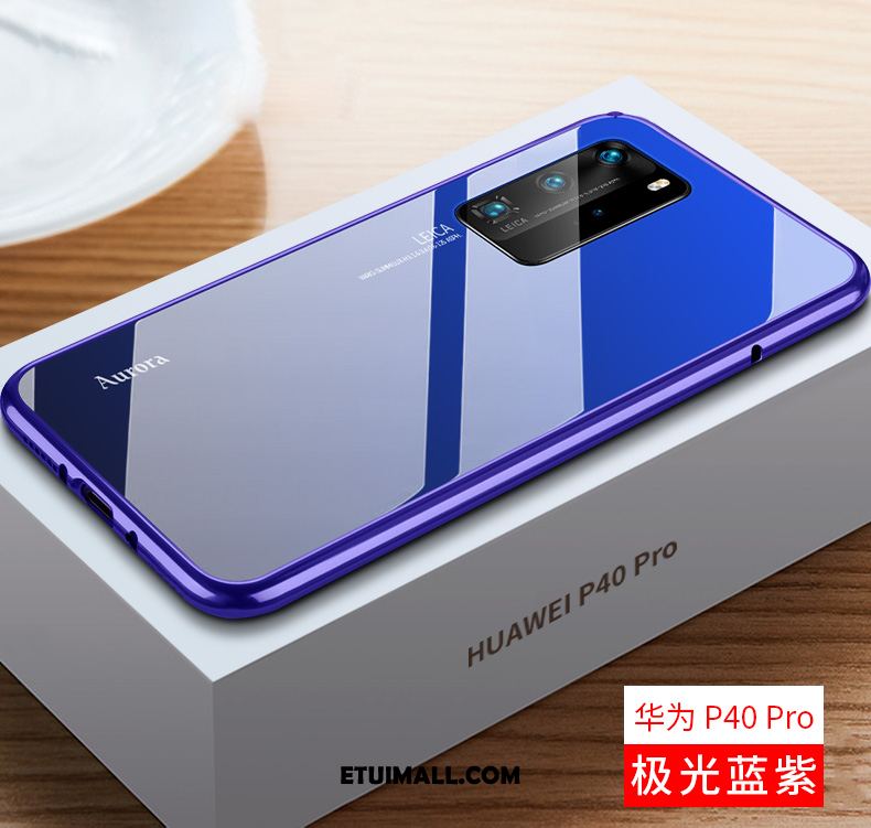 Etui Huawei P40 Pro Trudno Niebieski Kreatywne All Inclusive Ochraniacz Futerał Sklep
