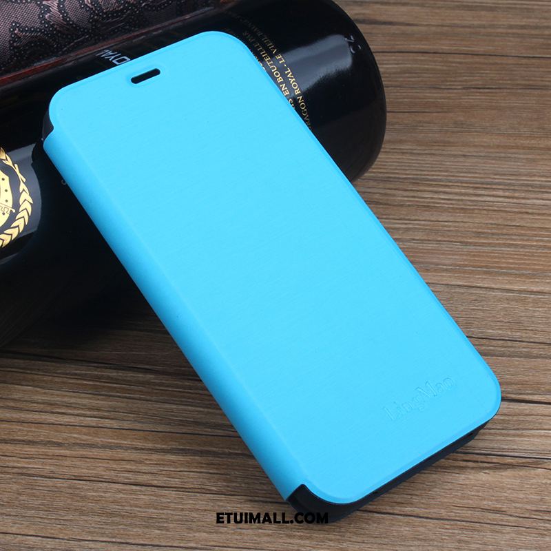 Etui Huawei P9 Lite Ochraniacz Cienkie Niebieski Skórzany Futerał Telefon Komórkowy Futerał Tanie