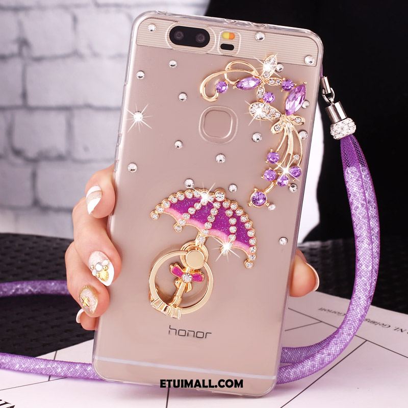 Etui Huawei P9 Plus Ochraniacz Silikonowe Rhinestone Ring Proszek Pokrowce Kupię