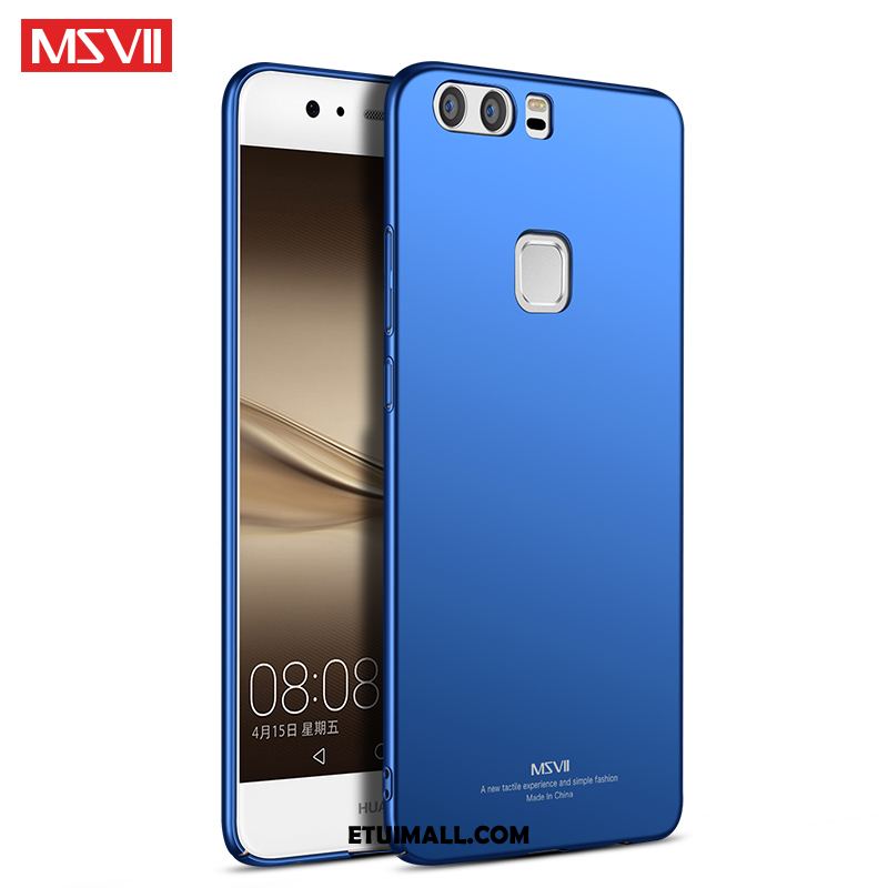 Etui Huawei P9 Plus Trudno Telefon Komórkowy Niebieski Ring Pu Futerał Tanie