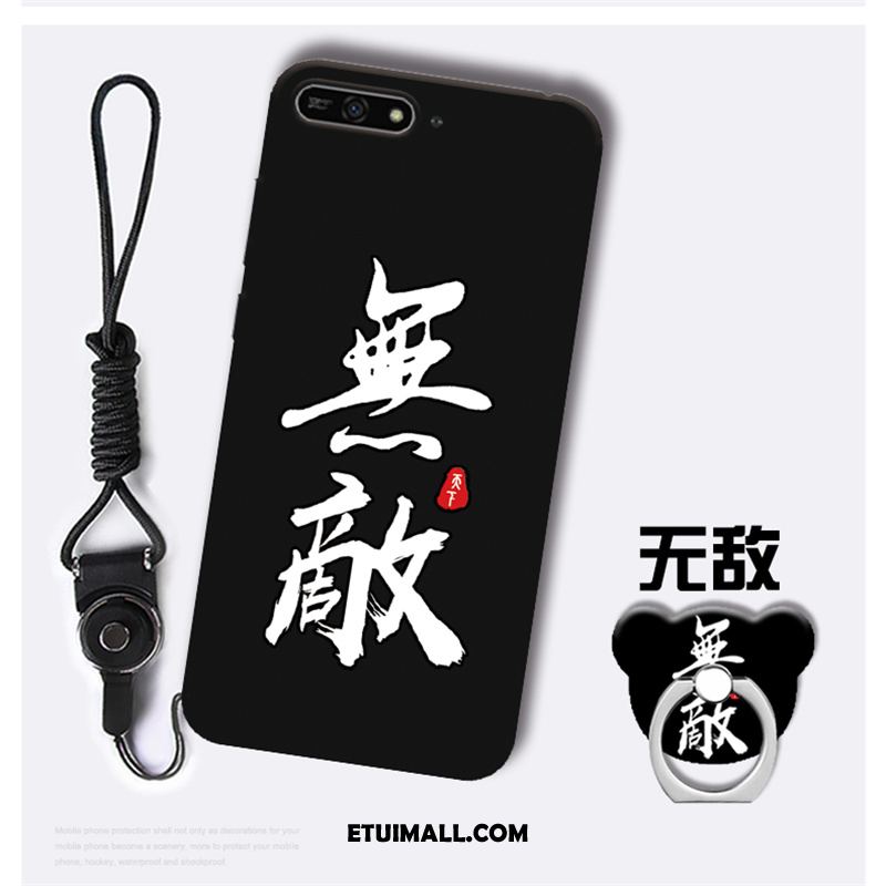 Etui Huawei Y6 2018 Telefon Komórkowy Czarny Miękki Tendencja Osobowość Futerał Oferta