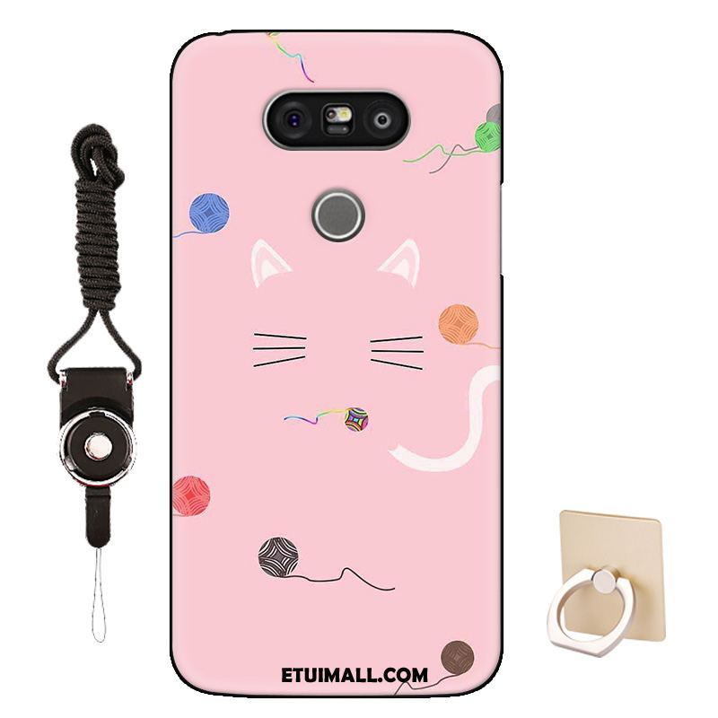 Etui Lg G5 Kotek All Inclusive Różowe Telefon Komórkowy Silikonowe Obudowa Sprzedam