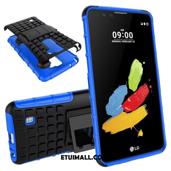 Etui Lg K11 Niebieski Ochraniacz Wspornik Telefon Komórkowy Anti-fall Futerał Kup