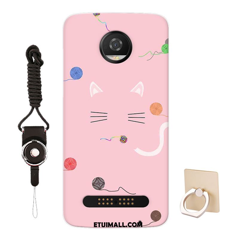 Etui Moto Z3 Play Różowe Kreskówka Dostosowane Wzór Telefon Komórkowy Futerał Sprzedam