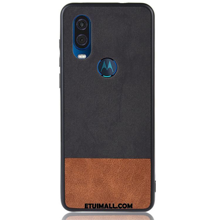 Etui Motorola One Vision Mieszane Kolory Anti-fall Telefon Komórkowy Czarny All Inclusive Futerał Kup