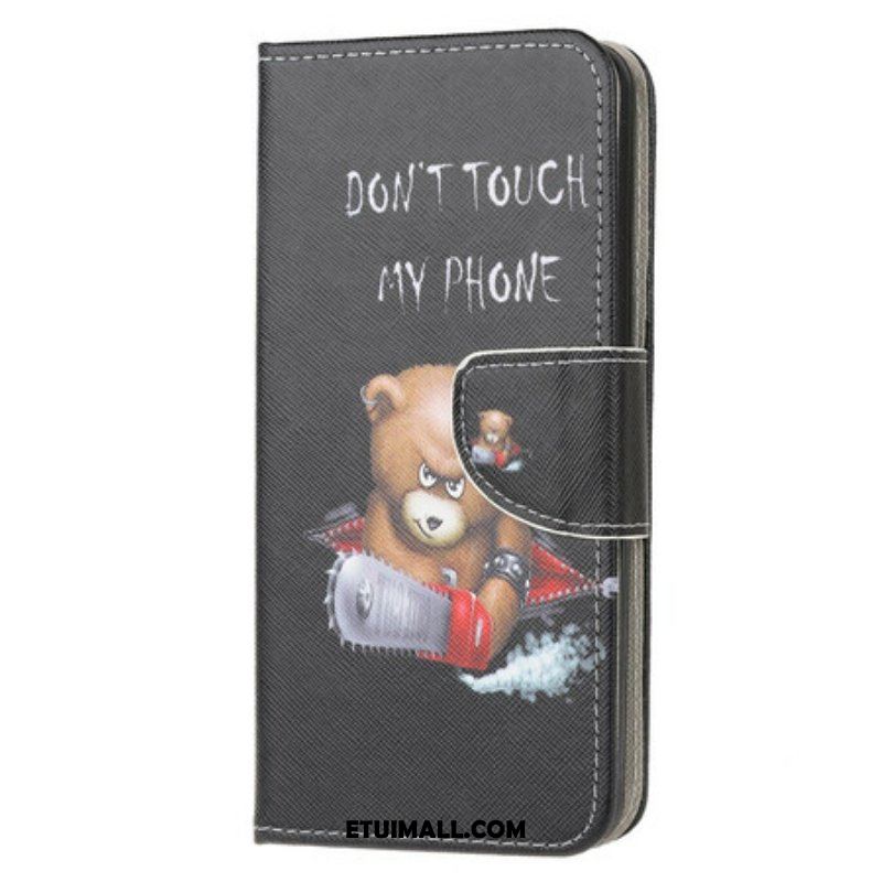 Etui Na Telefon Pokrowce do Samsung Galaxy A51 5G Niebezpieczny Niedźwiedź