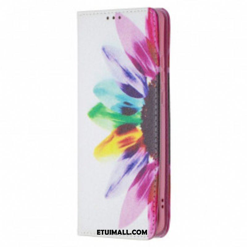 Etui Na Telefon do Huawei P50 Pro Etui Folio Akwarela Kwiat