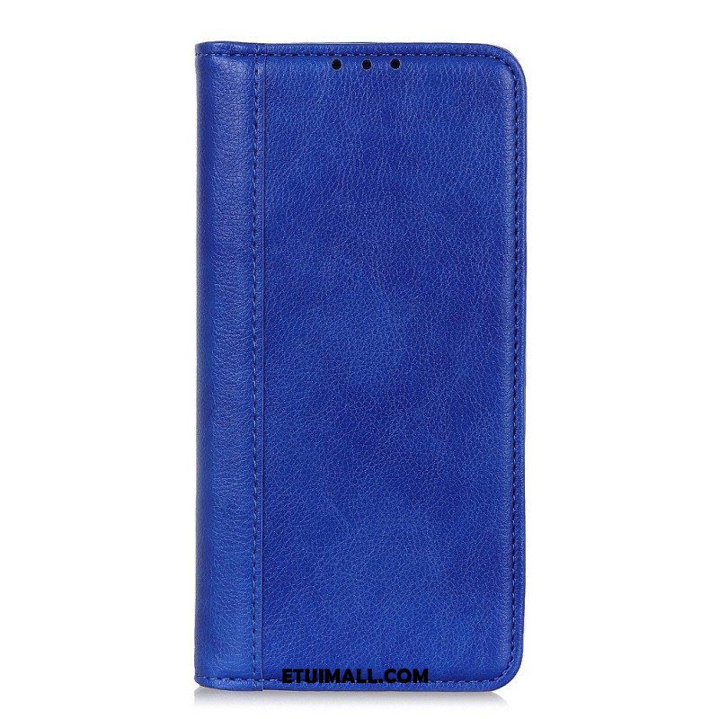 Etui Na Telefon do Motorola Edge 40 Pro Etui Folio Stylowa Skóra Dwoinowa