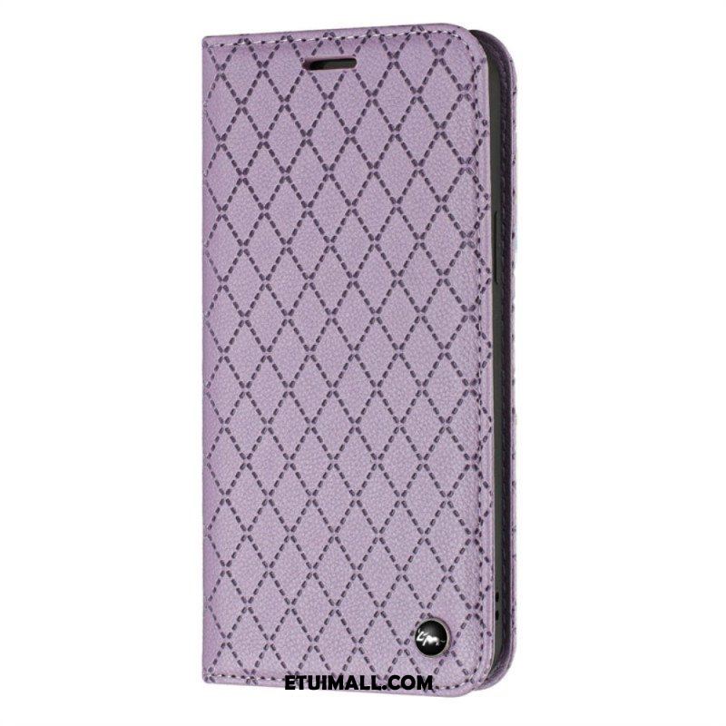 Etui Na Telefon do Samsung Galaxy A14 / A14 5G Etui Folio Diamenty Rfid