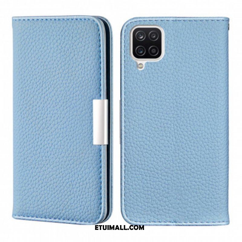 Etui Na Telefon do Samsung Galaxy M12 / A12 Etui Folio Liczi Ze Sztucznej Skóry Ultra Szykowny