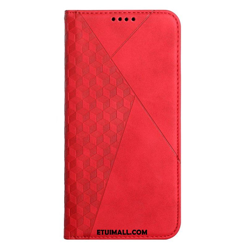 Etui Na Telefon do Samsung Galaxy S22 5G Etui Folio Styl Skóry O Fakturze Diamentu