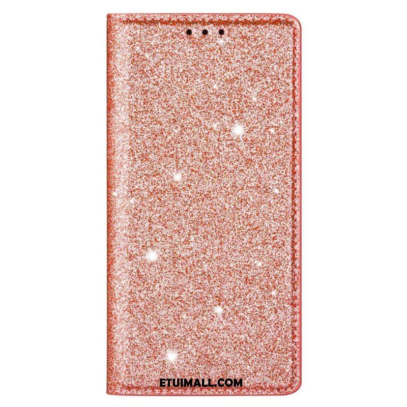 Etui Na Telefon do Samsung Galaxy S23 Plus 5G Etui Folio Cekinowy Styl