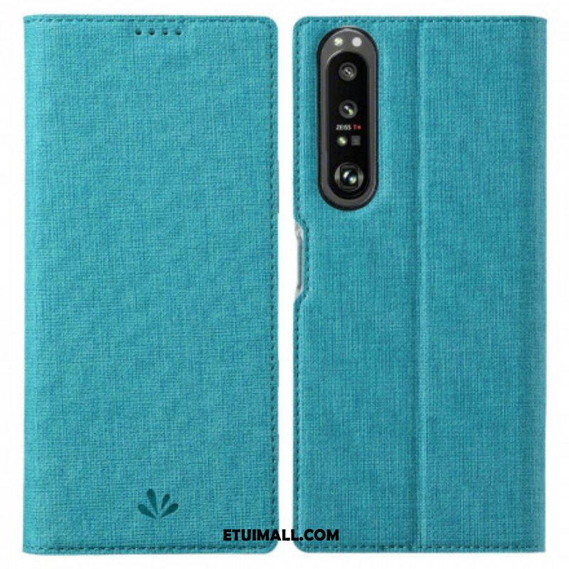 Etui Na Telefon do Sony Xperia 1 III Etui Folio Teksturowany Vili Dmx