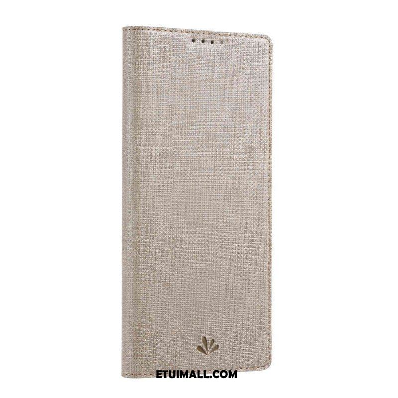 Etui Na Telefon do Sony Xperia 10 IV Etui Folio Vili Tekstura Tkaniny