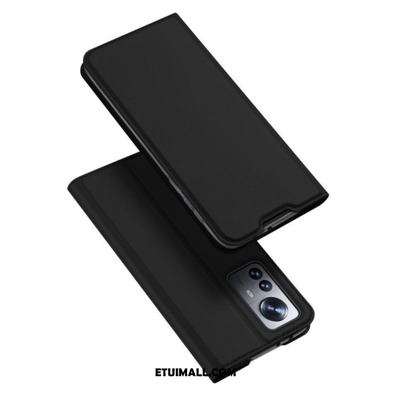 Etui Na Telefon do Xiaomi 12 Pro Etui Folio Skin Pro Dux Ducis