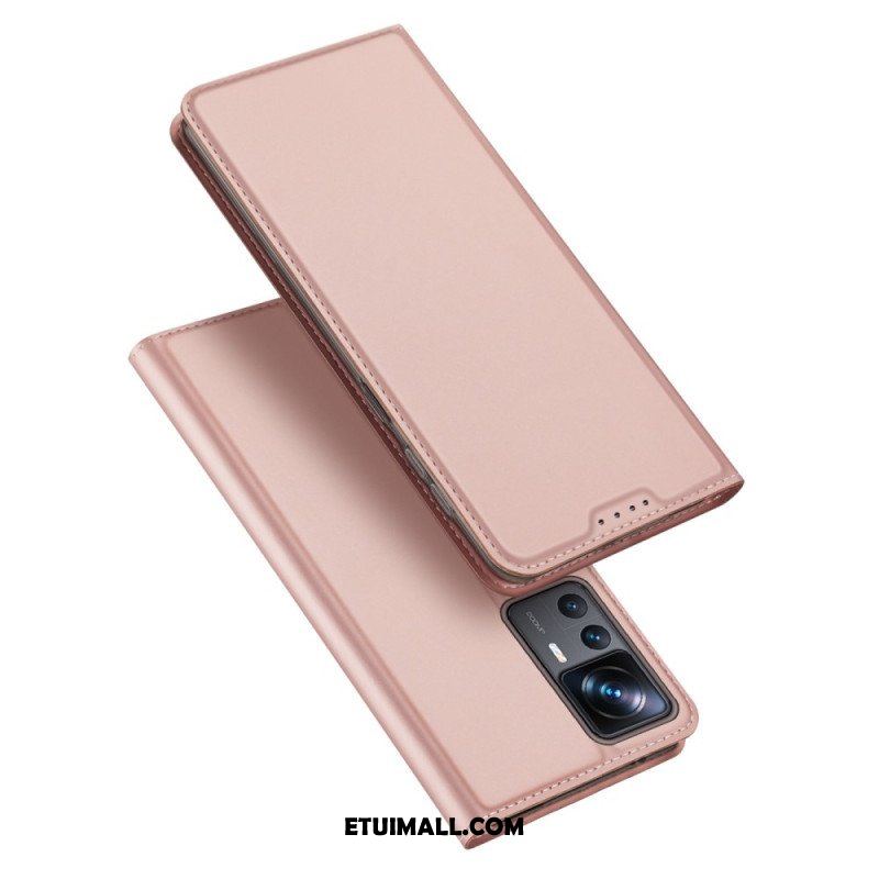 Etui Na Telefon do Xiaomi 12T / 12T Pro Etui Folio Seria Skin-pro Dux Ducis