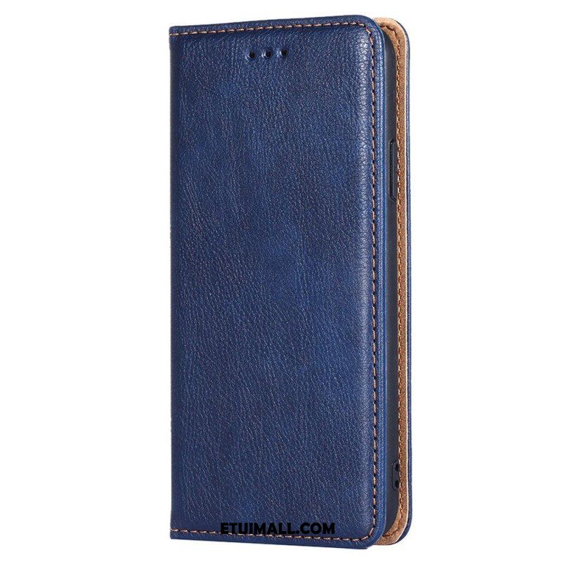 Etui Na Telefon do Xiaomi Redmi Note 11 Pro / 11 Pro 5G Etui Folio Przeszycia Ze Sztucznej Skóry