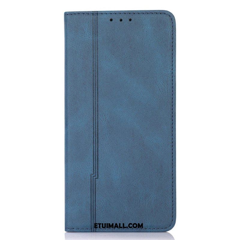 Etui Na Telefon do Xiaomi Redmi Note 11 Pro Plus 5G Etui Folio Stylowa Skórzana Linia