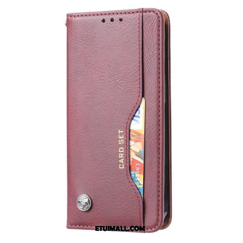 Etui Na Telefon do iPhone 15 Etui Folio Zestaw Kart