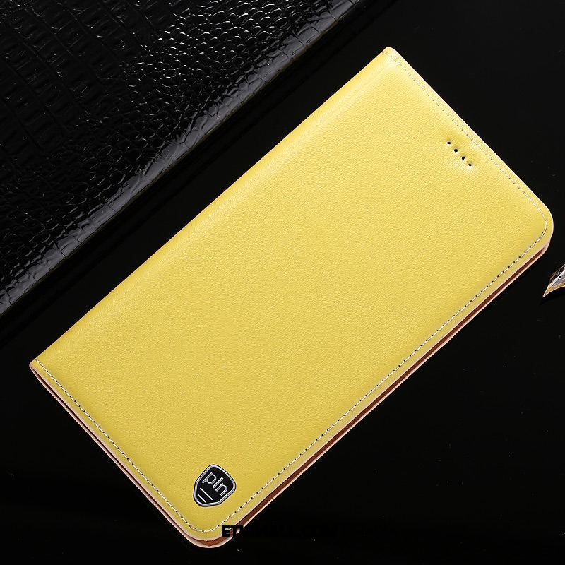 Etui Nokia 3.1 Plus Ochraniacz Prawdziwa Skóra Żółty All Inclusive Telefon Komórkowy Futerał Kup