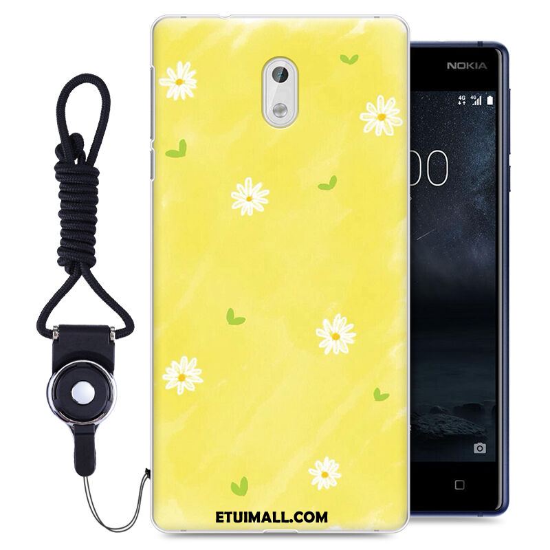Etui Nokia 3 Miękki Kreatywne Telefon Komórkowy Żółty Zabawne Pokrowce Sprzedam